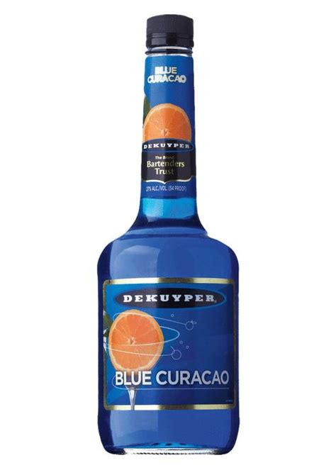 dekuyper curacao blue liqueur blue curacao blue curacao liqueur vodka