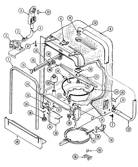 miele dishwasher parts diagram hanenhuusholli