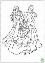 Dinokids Malvorlagen Ausmalbilder Princesses Prinzessin sketch template