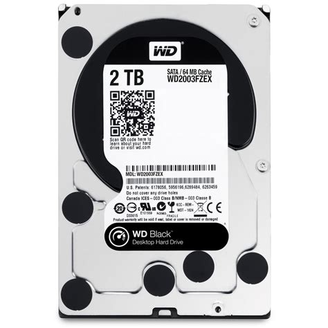 wd black 2tb sata 3 5 internal hard drive wd2003fzex shopping