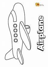 Airplane Preschool Flugzeug Draw Aviones Transporte Ornamentos Sensorial Sencillos 10minutesofqualitytime sketch template