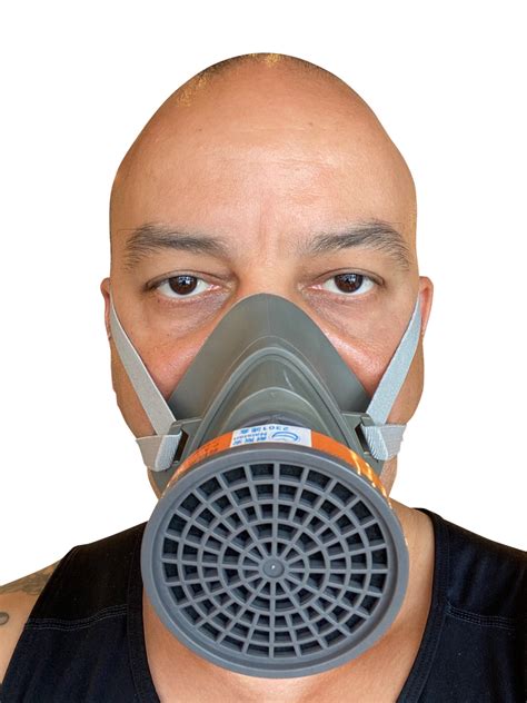 face mask reusable spray paint rubber gas mask respiratory protection gas face mask