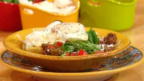 chorizo and black bean soup with eggs rachael ray show