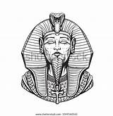 Sarcophagus Pharaoh sketch template