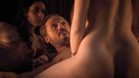 Josephine Gillan And Lucy Aarden Nude Scene From Game Of