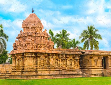 hindu temple dedicated  shiva high quality architecture stock