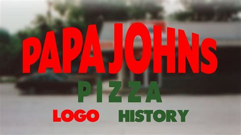 Papa John S Pizza Logo Commercial History 447 Youtube