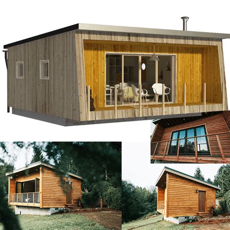 small flat roof house plans