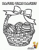 Coloring Easter Basket Empty Pages Egg Printable Comments Library Clipart sketch template