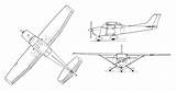 172 Drawing Cessna Coloring Sketch Cutaway Template Skyhawk Pl Getdrawings sketch template