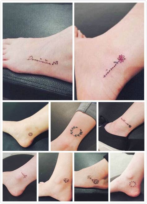 Foot Tattoos Tatuajes Bonitos Tatuajes Minimalistas Tatuajes Con