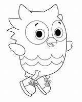 Owl Coloring Daniel Tiger Printable Pages Kids Description Coloringonly sketch template