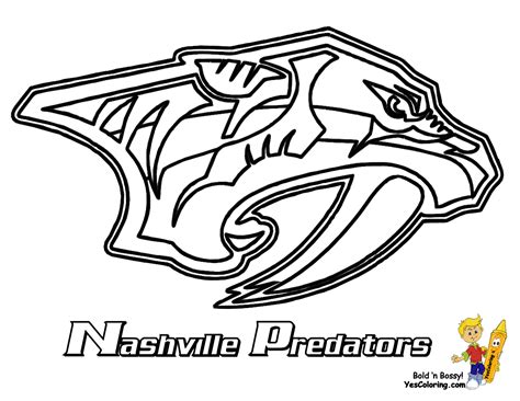 nhl hockey team logos coloring pages clip art library