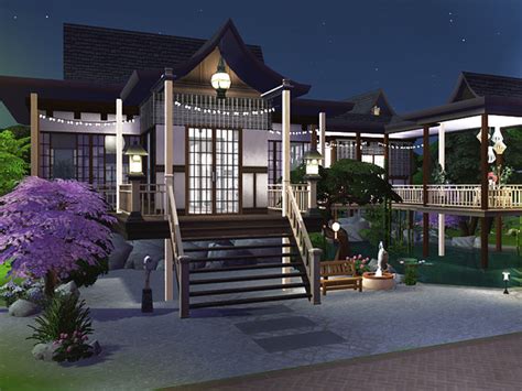 hitomi japanese style home  rirann  tsr sims  updates