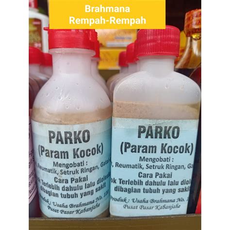 Jual Parko Param Kocok 100ml Shopee Indonesia