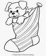 Puppy Christmas Coloring Pages Printable Hitchcock Silhouette Getdrawings sketch template