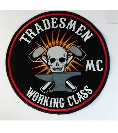 custom motorcycle patches biker club patches apparel  embroidery