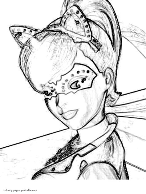 barbie spy squad full  coloring pages coloring pages