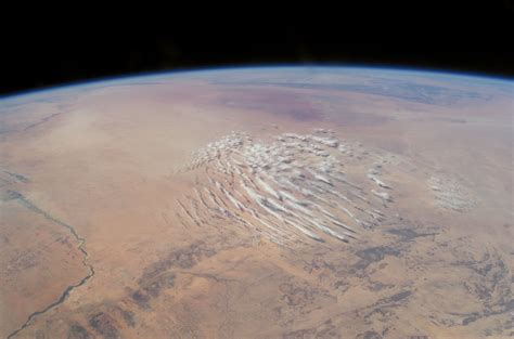 earth  space   sahara desert    cloudy