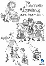 Petronella Apfelmus Ausmalbilder Boje Malvorlage Stern Ausmalen Drucken Hexen Baumhaus Kinder sketch template