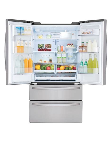 lg  cuft smart wi fi enabled french door refrigerator lmxss lg usa