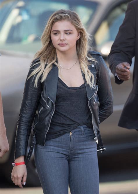 chloe moretz at jimmy kimmel live in los angeles 6 15 2016