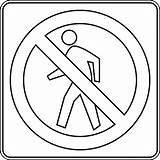 Coloring Sign Pages Traffic Signs Stop Printable Safety Road Clipart Crossing School Pedestrian Clip Enter Do Outline Template Walking Forbidden sketch template