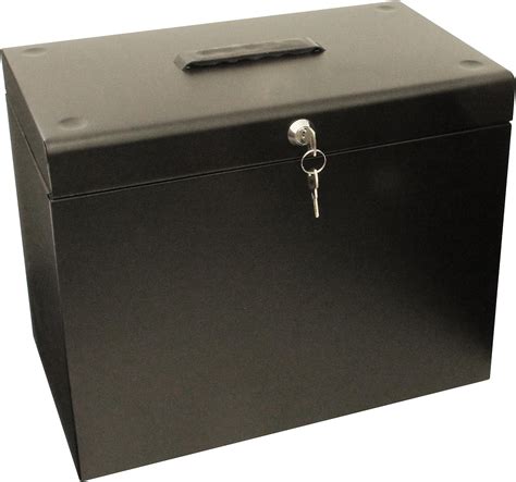 metal file storage box includes  suspension files plastic tabs