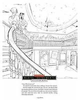 Coloring Shadowhunters Book Pages Mortal Instruments Official Sample sketch template
