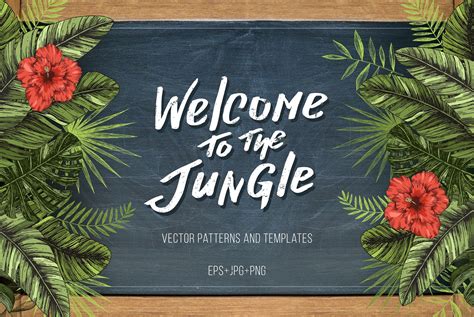 jungle illustrations creative market