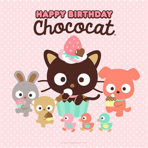 happy birthday chococat rsanrio