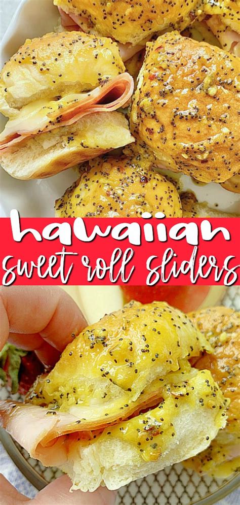 hawaiian sweet roll sliders foodtastic mom