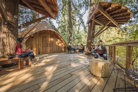 check  microsofts  tree house meeting spaces