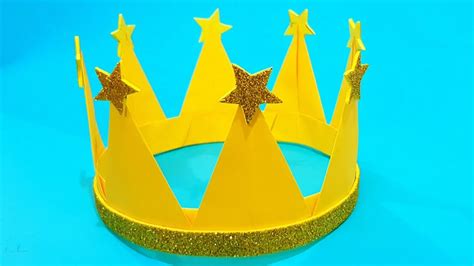 diy    paper crown origami crown tiara tutorial easy
