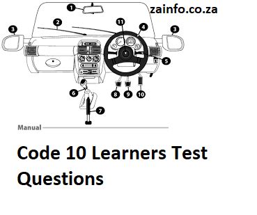 code  learners test questions    top information portal