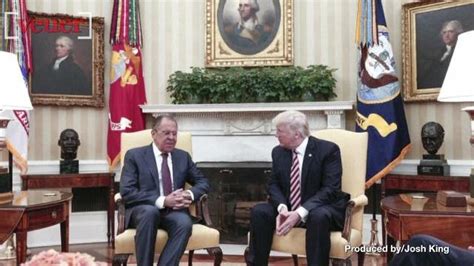 kremlin outfoxes white house on pics of donald trump russians meeting