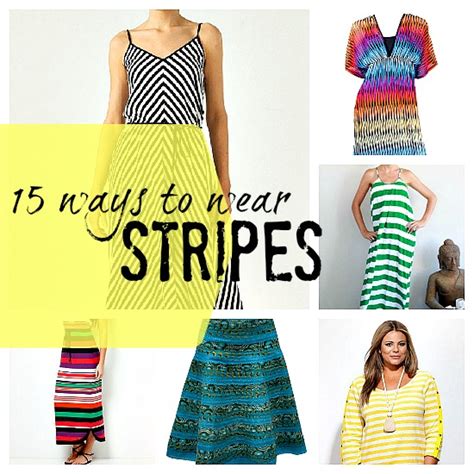 lets  shopping  ways  wear stripes