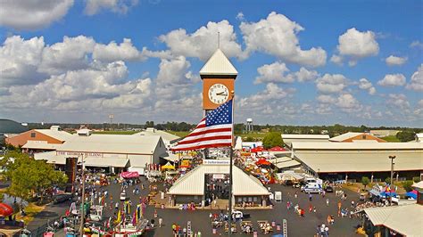 georgia national fair  perry ga goround media aerial