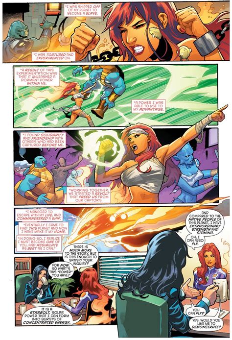how starfire obtained cash 2 why starfire is awesome comics starfire dc starfire raven
