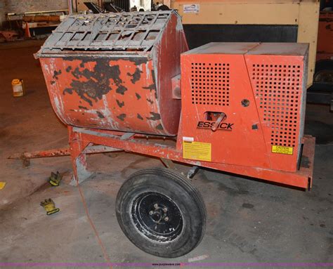 essick mortar mixer item  selling  sold july  vehicles  equipment auction