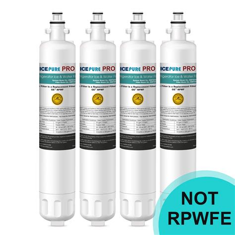 Icepure Pro Nsf 53and42 Certified Rpwf Refrigerator Water Filter