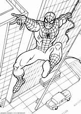 Spiderman Pages Coloring Homecoming Color Book Getcolorings sketch template