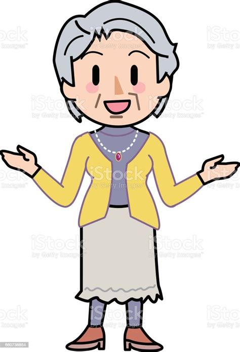 japanese granny stock illustration download image now istock