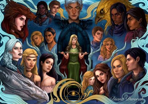 throne of glass characters abraxos manon asterin elide ansel