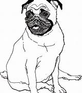 Pug Coloring Pages Printable Dog Cute Baby Kids Pugs Puppy Sheets Cartoon Color Print Bestcoloringpagesforkids Animal Girls Getcolorings Popular Book sketch template