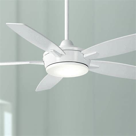 blade white ceiling fans lamps