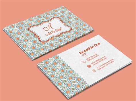 craft agency   business card template  potenza global