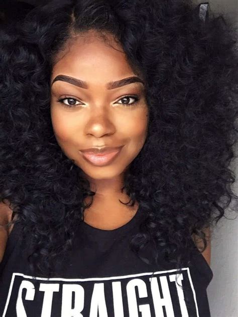 Big Curly Hair Natural Makeup For Black Women Natural