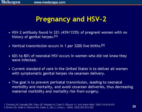 genital herpes and pregnancy preventing neonatal transmission