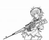 Sniper Snipers Reki sketch template